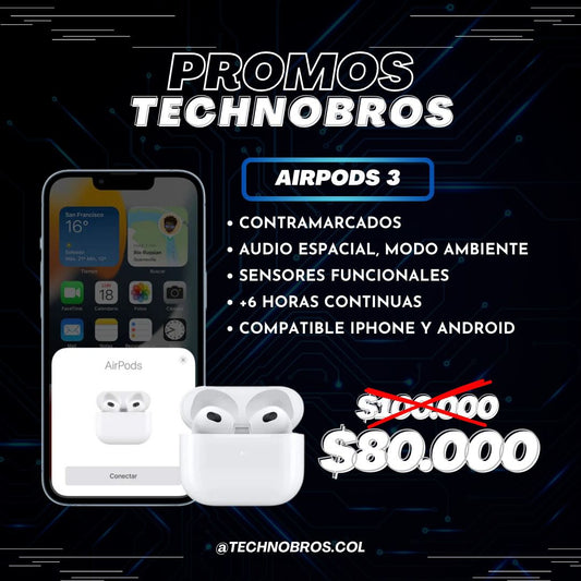 Airpods 3ra Generación