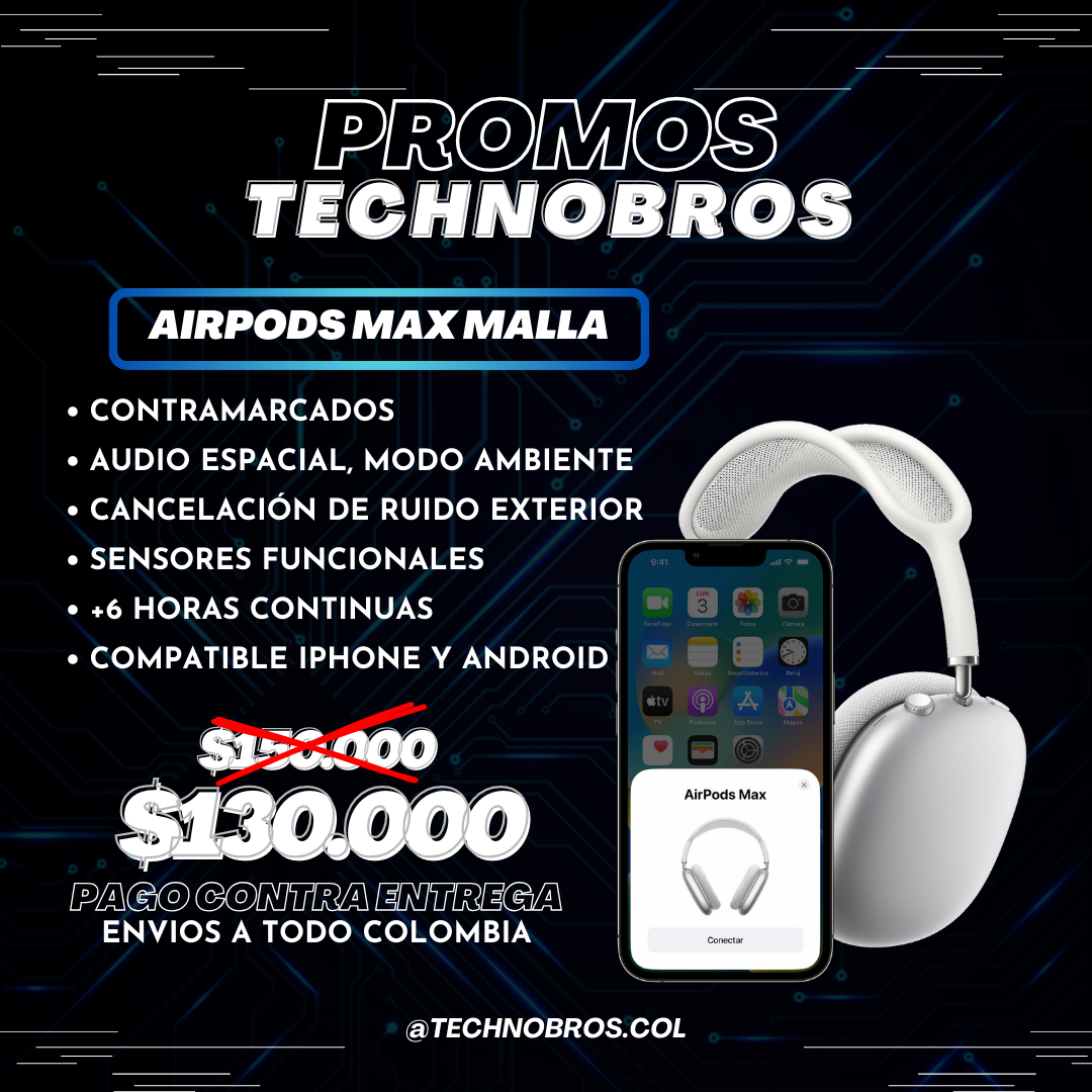 AirPods Max en Malla